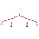 Набір вішаків з прищіпками ARDESTO 42см, 2шт, метал, ПВХ, червоний
