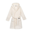 Халат жіночий ARDESTO Zigzag, розмір XXL, 100% поліестер, білий
