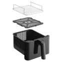 Мультипіч Sencor Dual Vita Fryer, 3000Вт, чаша-5.8+5.8л, сенсорне керув., 2 чаши, з віконцем, гриль, пластик, чорний