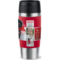 Термочашка Tefal Travel Mug Classic, 360мл, нержавіюча сталь, червоний
