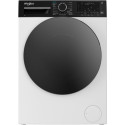 Пральна машина Whirlpool фронтальна, 8кг, 1400, C, 55см, дисплей, пара, інвертор, люк чорний, білий