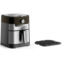 Мультипіч Tefal EasyFry&Grill, 1550Вт, чаша-4.2л, механічне керув., від 80°C до 200°C, пластик, сірий