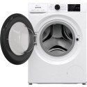 Пральна машина Gorenje фронтальна, 8кг, 1200, A+++, 46,5см, дисплей, інвертор, пара, Wi-Fi, білий