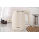 Електрочайник ARDESTO 1л, Strix, подвійні стінки, бежевий