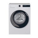 Пральна машина Candy ProWash 500 фронтальна, 8кг, 1400, A, 53см, дисплей, пара, інвертор, люк чорний, білий