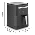 Мультипіч Tefal EasyFry&Grill XXL, 1830Вт, чаша-6.5л, сенсорне керув., 8 програм, пластик, чорний