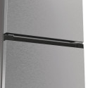Холодильник з нижн. мороз. камерою Gorenje, 203х66х60см, 2 двері, 283(130)л, А+, Total NF, Зона св-ті, Інвертор, Зовн. Дисп, Wi-Fi, нерж