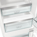 Холодильник Gorenje вбудований з нижн. мороз., 177x69x55см, 2 двері,252(76)л, А+, NF+, Зона св-ті, Диспл, Wi-Fi, Біли