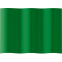 Стрічка газонна Cellfast, бордюрна, хвиляста, 10смх9м, зелений