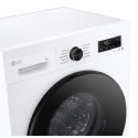Пральна машина LG фронтальна, 7кг, 1200, A, 44см, дисплей, пара, інвертор, білий