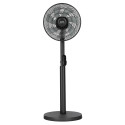 Вентилятор Cooper&Hunter CH-RFF1270RT підлоговий, 32см, 18Вт, пульт ДУ, висота 80-100см, Bluetooth кер-ня, сірий
