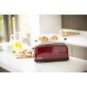Тостер Russell Hobbs Classic 1100Вт, довгі слоти, метал, червоний
