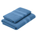 Набір рушників махрових ARDESTO Splendid 50х90см, 70х140см, 2шт, 100% бавовна, блакитний