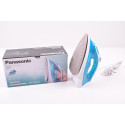 Праска PANASONIC, 1550Вт, 210мл, постійна пара - 15гр, керам. підошва, блакитний