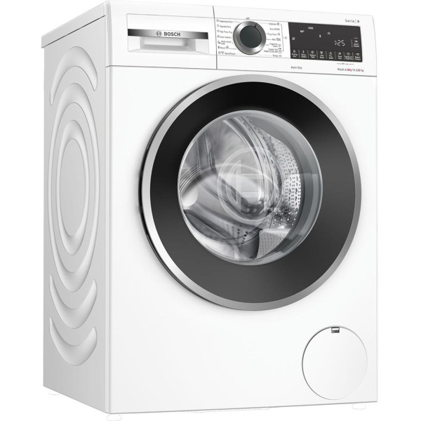 Прально-сушильна машина Bosch фронтальна, 10.5(6)кг, 1400, A, 60см, дисплей, інвертор,білий