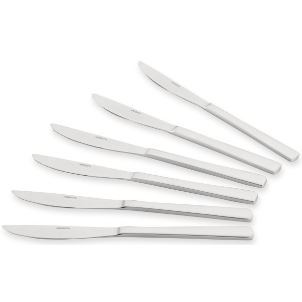 Набір столових ножів ARDESTO Black Mars Vanessa, 6 приборів, нержавіюча сталь