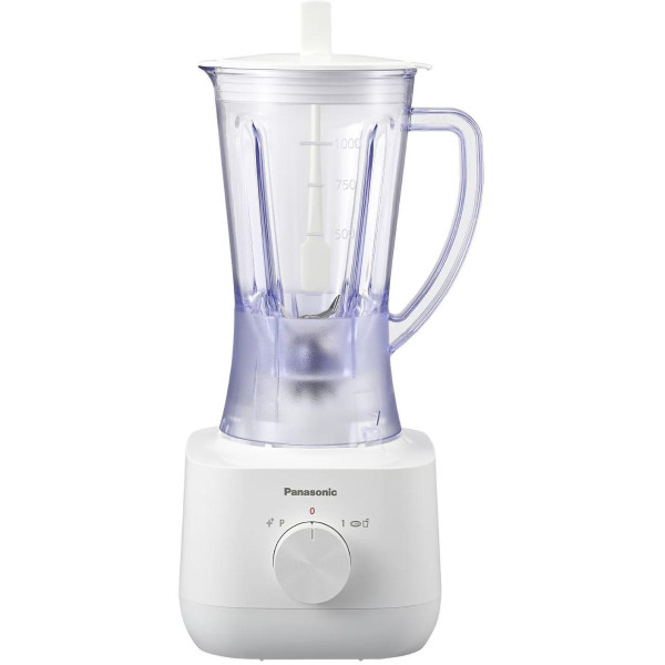 Блендер Panasonic стаціонарний, 450Вт, чаша-1350мл, млин., для спецій, білий
