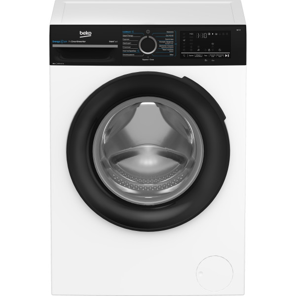 Пральна машина Beko фронтальна, 10кг, 1400, A, 58см, дисплей, інвертор, пара, білий