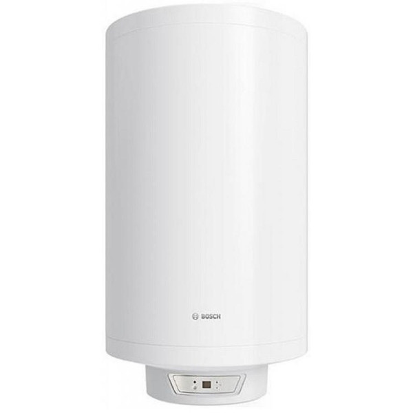 Водонагрівач електр. BOSCH круглий Tronic 8000T, 35л, 1,2кВт, сухий тен, вертикальний монтаж, електр. кер-ння, C, білий