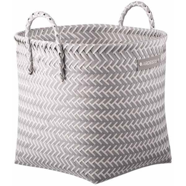 Кошик ARDESTO Vigor 35х35х32см, поліпропілен, метал, сірий
