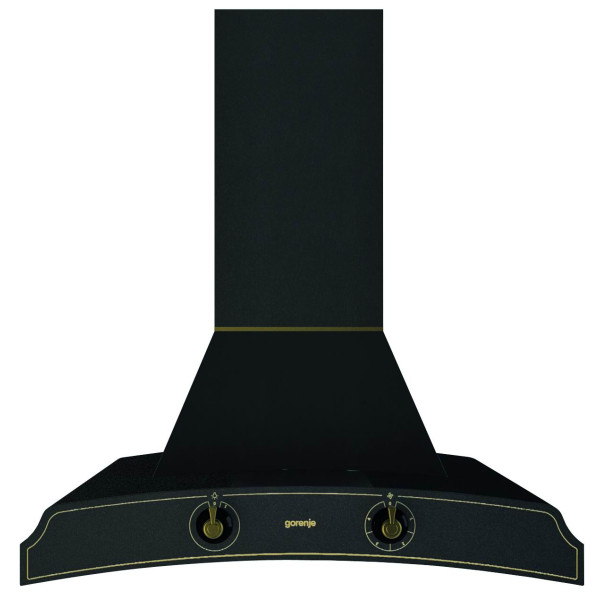 Витяжка Gorenje купольна, 60см, 621м3ч, чорний