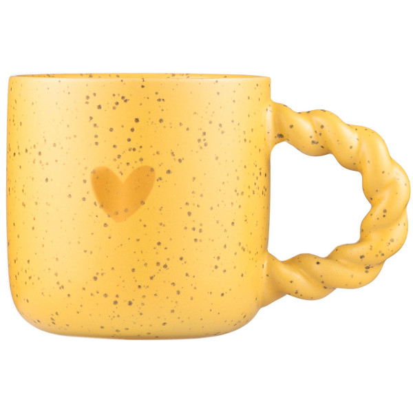Чашка ARDESTO My heart, 300мл, кераміка, жовтий