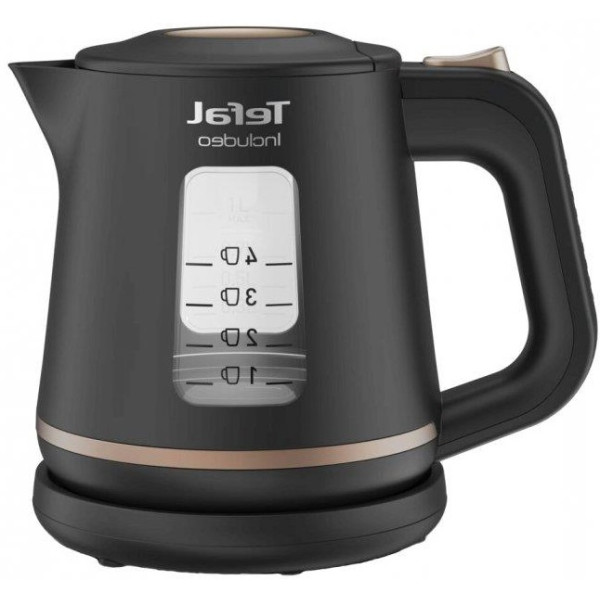 Електрочайник Tefal Includeo 1л, пластик, чорний