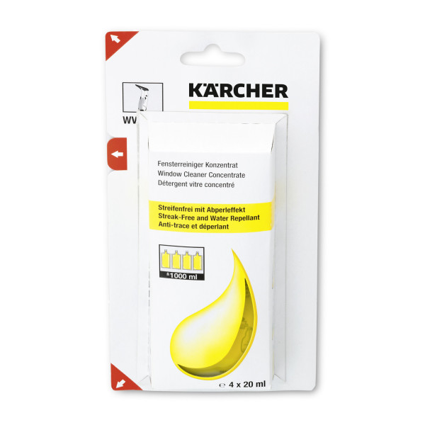 Засіб Karcher RM 503 для скла, концентрат 4х20 мл