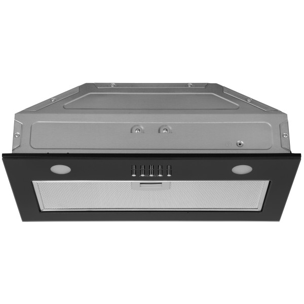 Витяжка ARDESTO вбудована, 52см, 700м3ч, скло, 2х1Вт LED, кнопкове, чорний