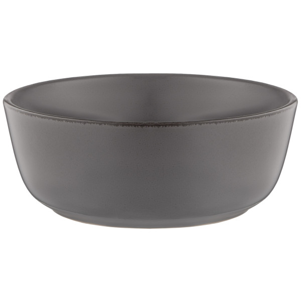 Салатник ARDESTO Lazio, 700мл, 16см, кераміка, сірий темний