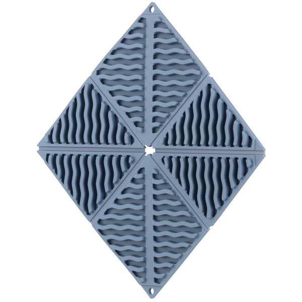 Підставка під гаряче ARDESTO Gemini, 16.5х16.5х1.7см, силікон, синій