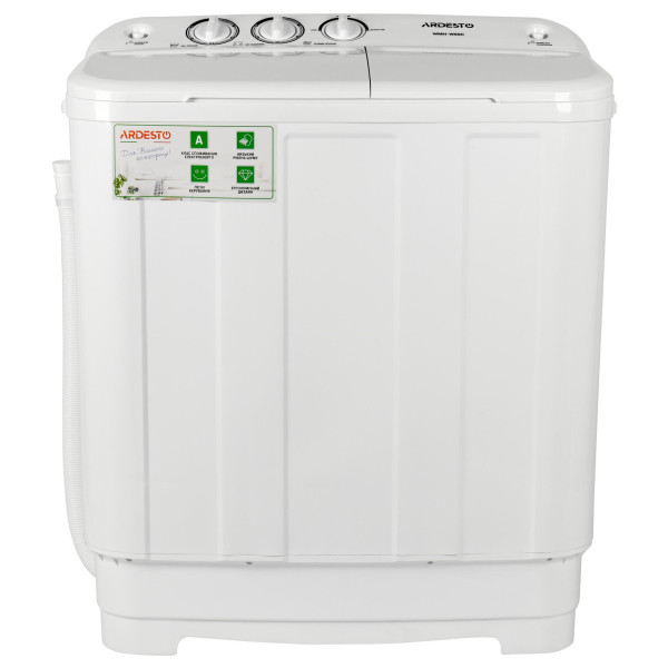 Пральна машина ARDESTO напівавтомат., 6кг, 1350, A, 41см, віджим, білий