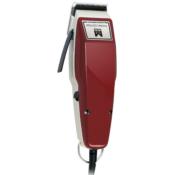 Машинка для стрижки Moser Edition Burgundy, від мережі, вібраційний мотор, насадок-4, сталь, бордовий
