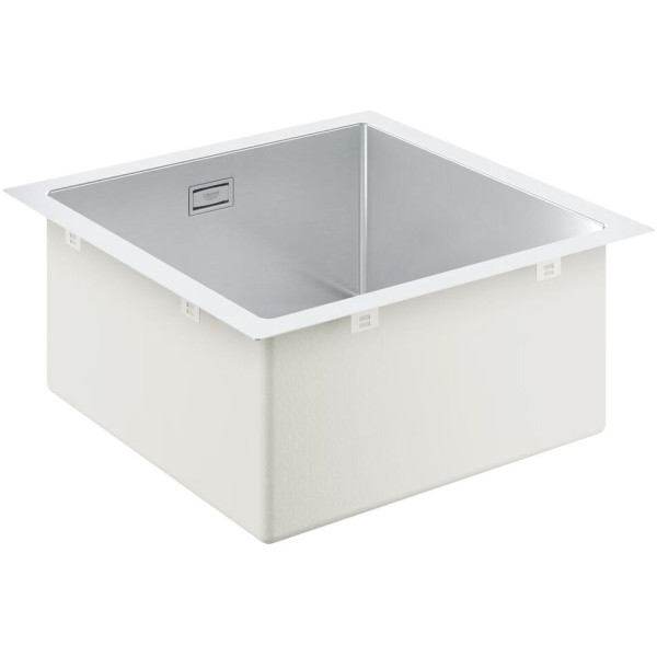 Мийка кухонна Grohe K700, нерж.сталь, квадрат., без крила, 464x464x200мм, чаша - 1, уніврсальна, матова нержавіюча сталь