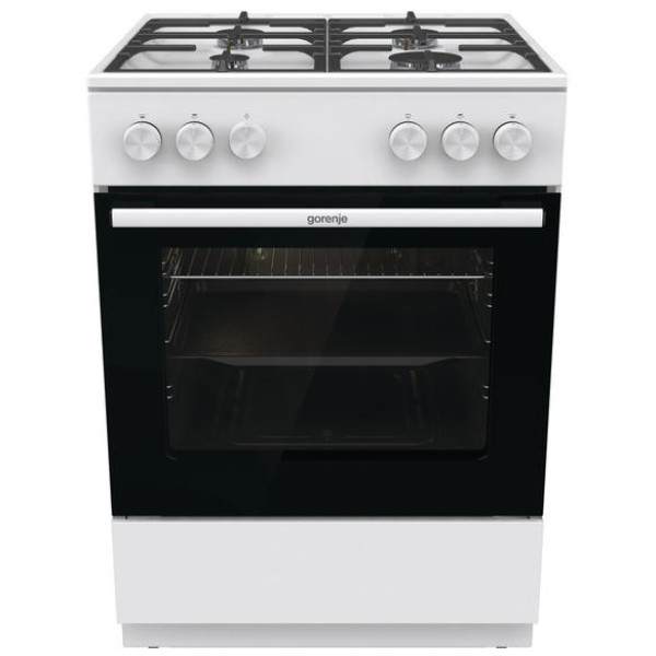 Плита Gorenje газова, 72л, 60x60см, чавун, білий