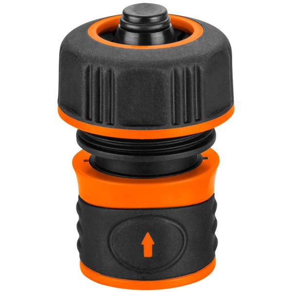 Конектор для шланга Neo Tools 3/4", з аквастопом, двокомпонентний
