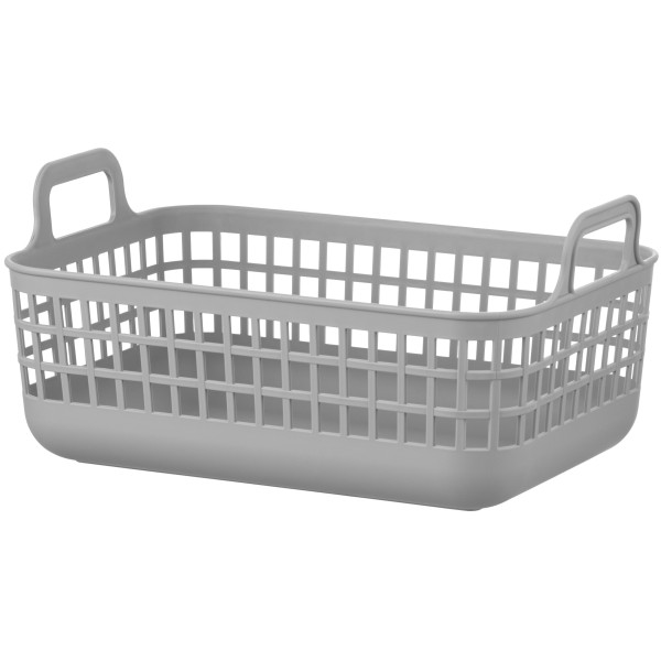 Кошик для зберігання ARDESTO 33x22x16.3см, 7л, пластик PP, cірий