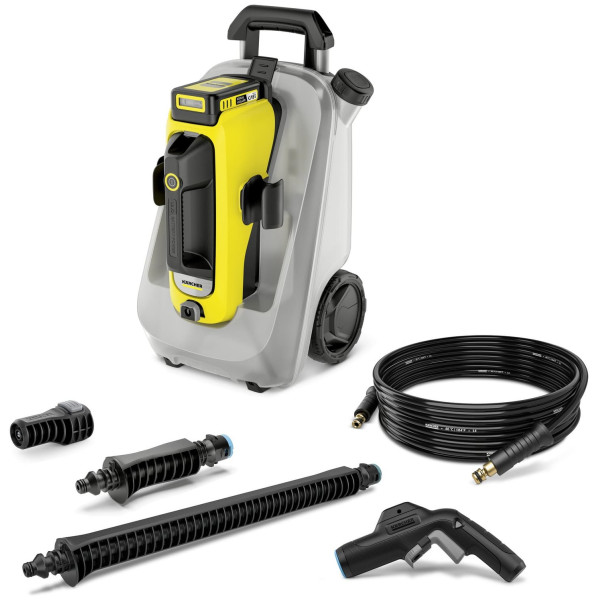 Мінімийка акумуляторна Karcher OC 6-18 Premium Battery Set 18В акб 1х2.5А·год 24бар 200л/год бак для води 12л ЗП 5.73кг