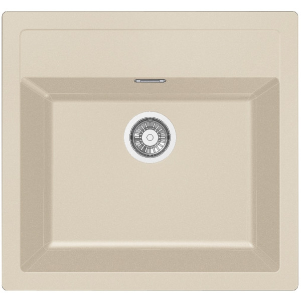 Мийка кухонна Franke Sirius тектонайт, прямокут., без крила, 560х530х200мм, чаша - 1, врізна, бежевий
