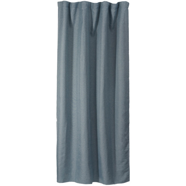 Штора ARDESTO 150х270см, блекаут рогожка, 100% поліестер, сірий світлий