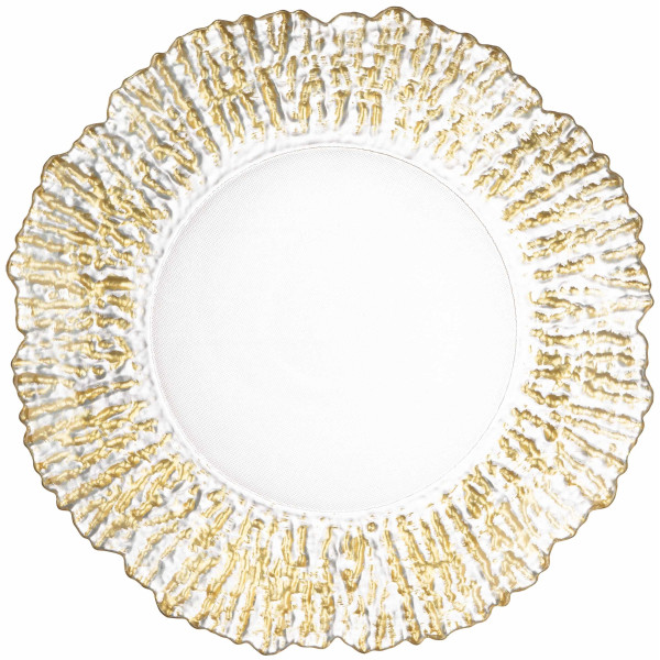 Тарілка ARDESTO Salvia 21см, скло, прозорий