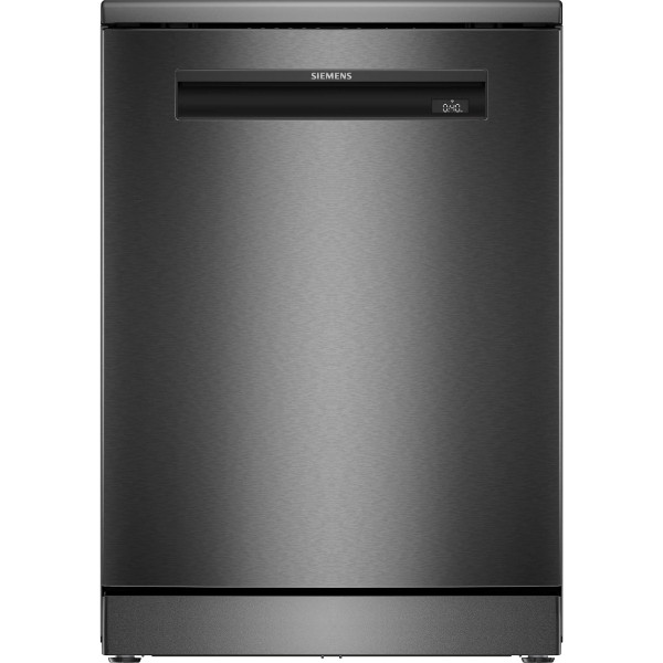 Посудомийна машина Siemens, 13компл., B, 60см, дисплей, чорна нержавіюча сталь