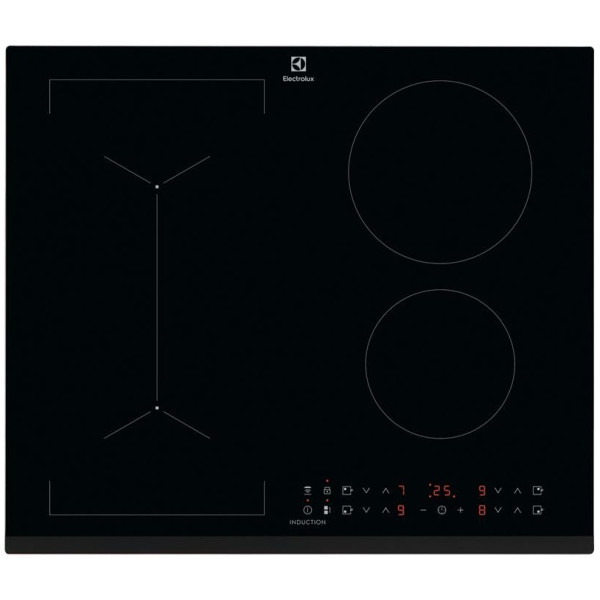 Варильна поверхня Electrolux індукційна, 60см, розширена зона, Hob2Hood, чорний