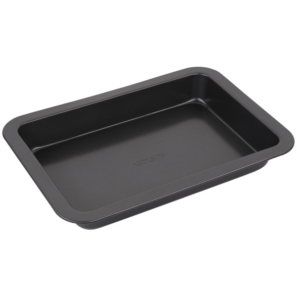 Форма для випікання ARDESTO Gemini, 34.5x24x4.5см, вуглецева сталь, прямокутна, сірий