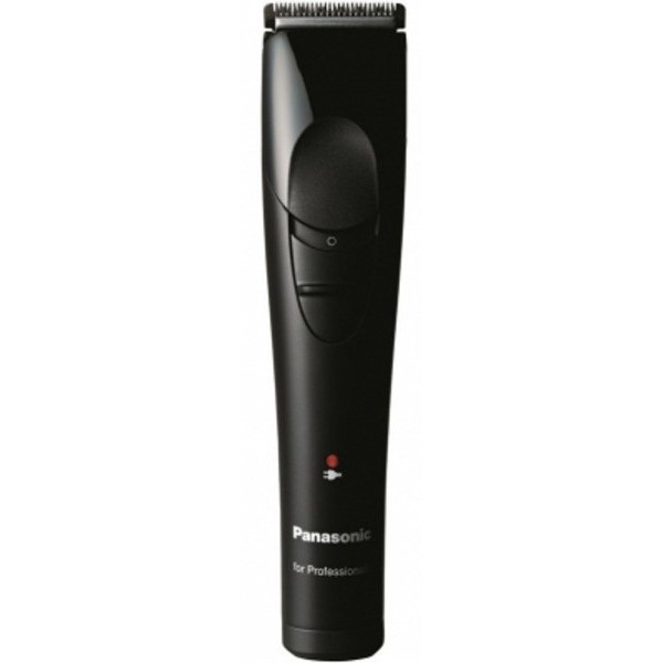 Машинка для стриження Panasonic, мережа+акум., роторний мотор, насадок-2, сталь, чорний