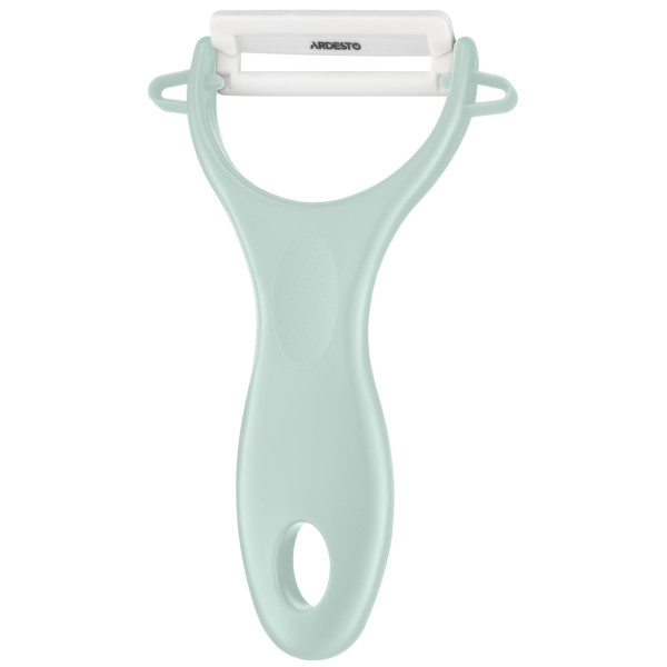 Овочечистка керамічна ARDESTO Fresh, кераміка, пластик, зелений світлий