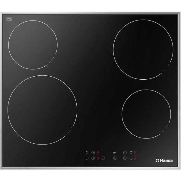 Варильна поверхня Hansa електрична, 60см, чорний