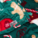 Плед ARDESTO Christmas Flannel 160х200см, 100% поліестер, різдвяні смаколики