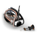 Праска Tefal Ultimate Pure, 3200Вт, 350мл, паровий удар -260гр, постійна пара - 60гр, керам. підошва, чорно-рожевий