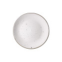 Тарілка десертна ARDESTO Bagheria Bright white, 19см, кераміка, білий